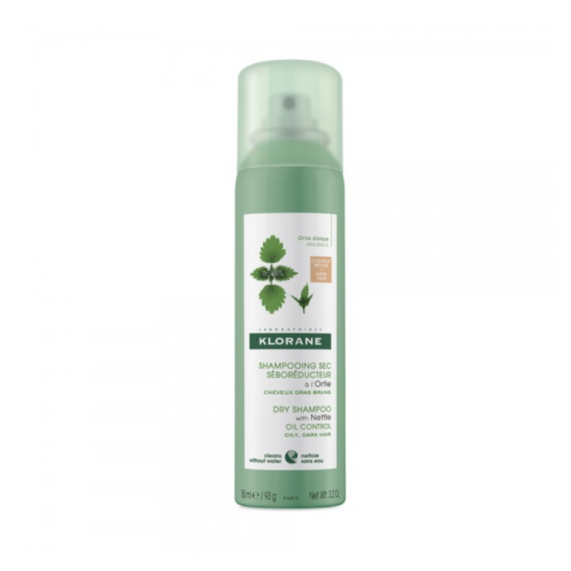 Pack Duo Champú Seco a la Ortiga con Color, 150 ml + 150 ml. - Klorane