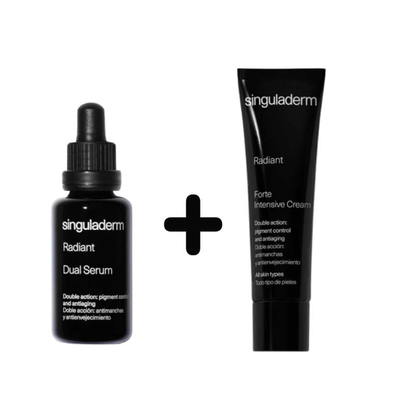 PACK Radiant Dual Sérum, 30 ml. + Radiant Forte Intensive Cream, 50 ml. - Primaderm