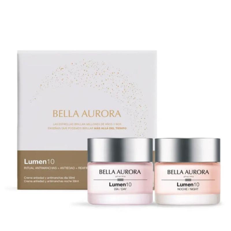 Pack Lumen 10 Ritual Antimanchas + Antiedad + Reafirmante - Bella Aurora Labs