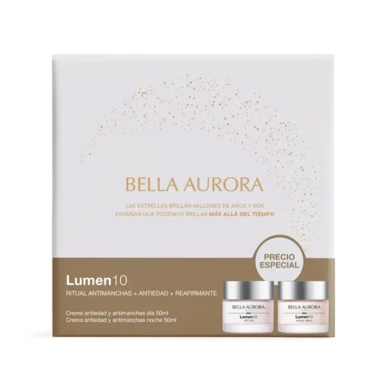 Pack Lumen 10 Ritual Antimanchas + Antiedad + Reafirmante - Bella Aurora Labs