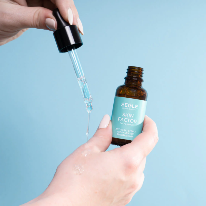 Cofre Antiaging Piel Sensible : Skin Factor Sérum, 30ml + Skin Factor Crema, 50ml. - Segle Clinical
