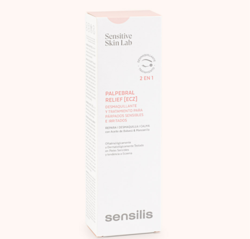 Palpebral Relief [ECZ] Desmaquillante y Tratamiento 2 en 1, 100 ml. - Sensilis