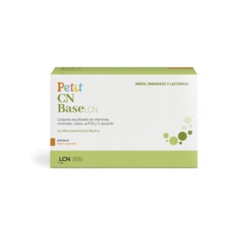Petit CN BaseLCN, 30 Sobres Sabor Naranja. - Laboratorios LCN