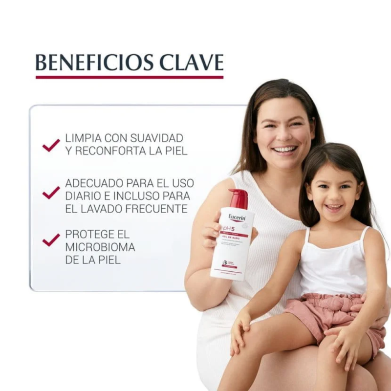 pH5 Gel de Baño, 1 L. - Eucerin