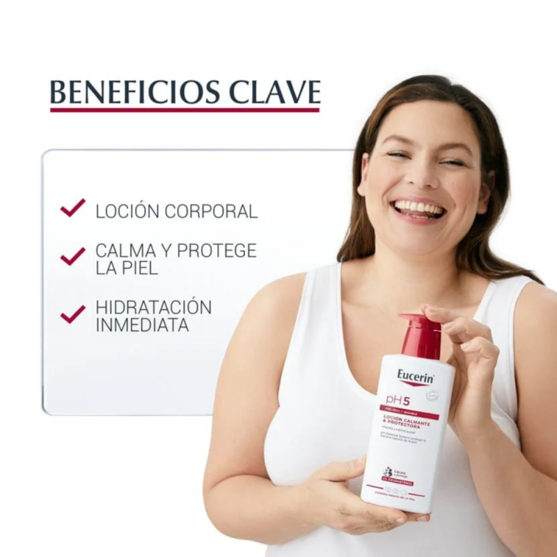 pH5 Loción, 400 ml. - Eucerin
