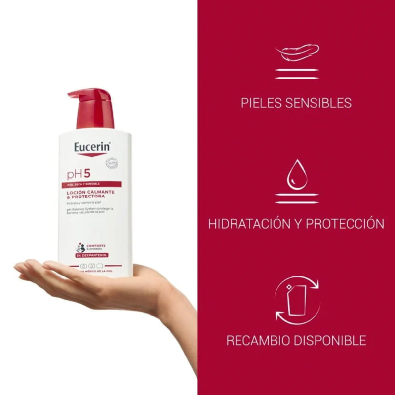 pH5 Loción, 400 ml. - Eucerin