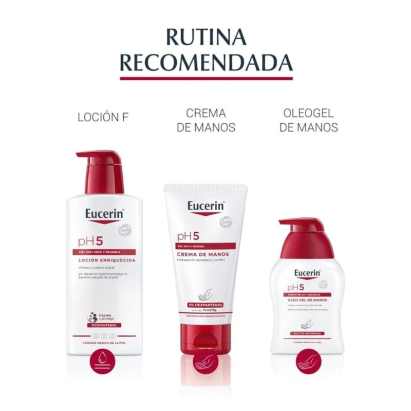 pH5 Oleogel de Ducha, 1 L. - Eucerin