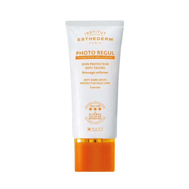 Photo Regul Protector Solar Facial Antimanchas Bronceador, 50 ml. - Institut Esthederm