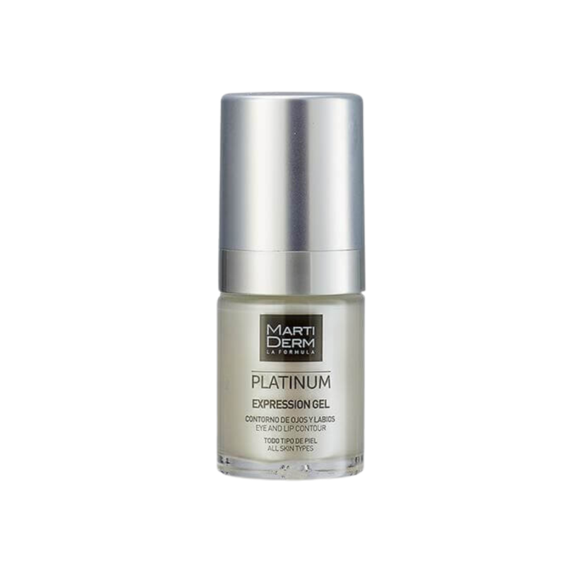 Platinum Expression Gel Contorno De Ojos y Labios, 15 ml. - Martiderm