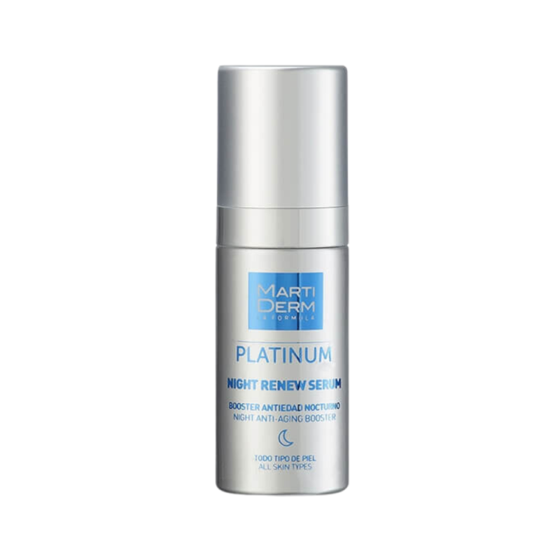 Platinum Renew Night Sérum, 30 ml. - Martiderm