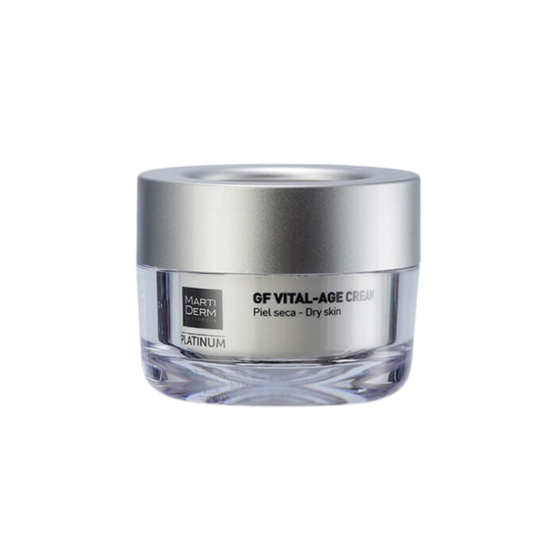 Platinum Vital Age Crema Pieles Secas Y Muy Secas, 50 ml. - Martiderm