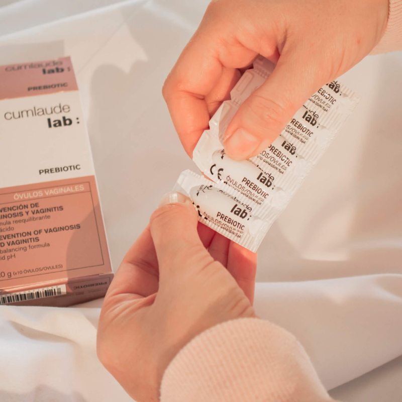 Prebiotic Óvulos Vaginales, 10 x 3 g. - Cumlaude Lab