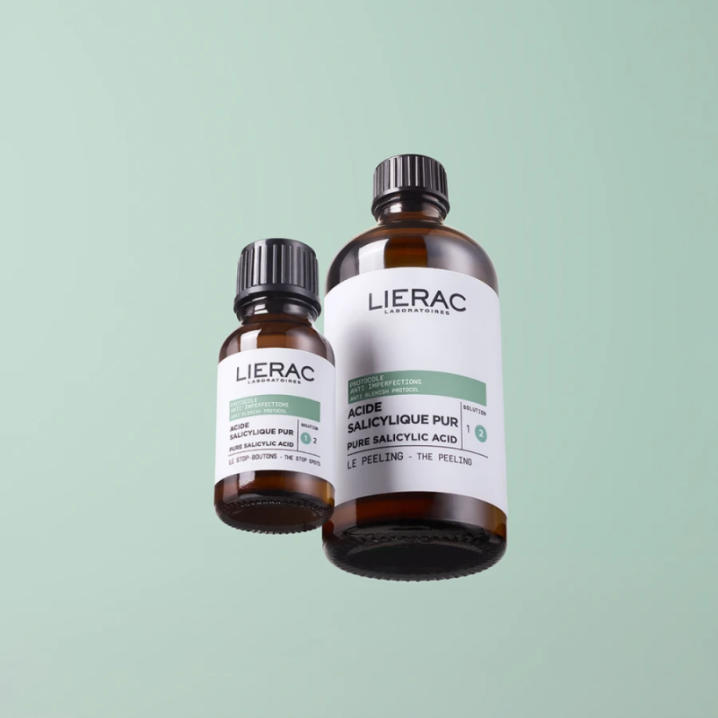 Protocolo Anti-imperfecciones, Stop Granos, Ácido Salicílico Puro, 15 ml. - Lierac