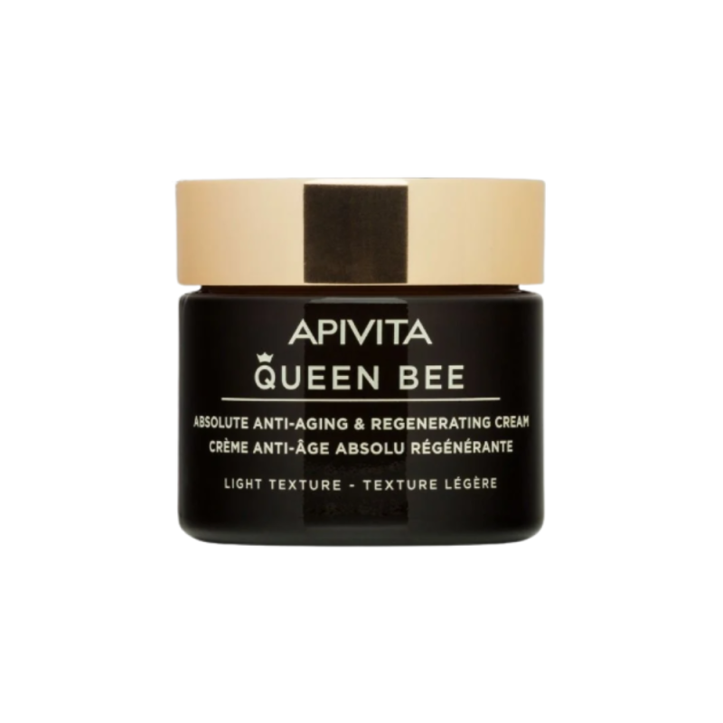 Queen Bee Crema Regeneradora Antiedad Absoluto - Textura Ligera, 50 ml. - Apivita