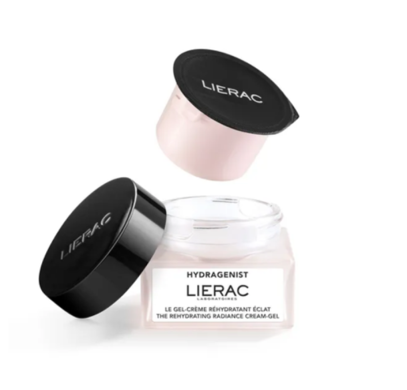 Hydragenist, Recarga Gel-Crema Rehidratante Luminosidad, 50 ml. - Lierac