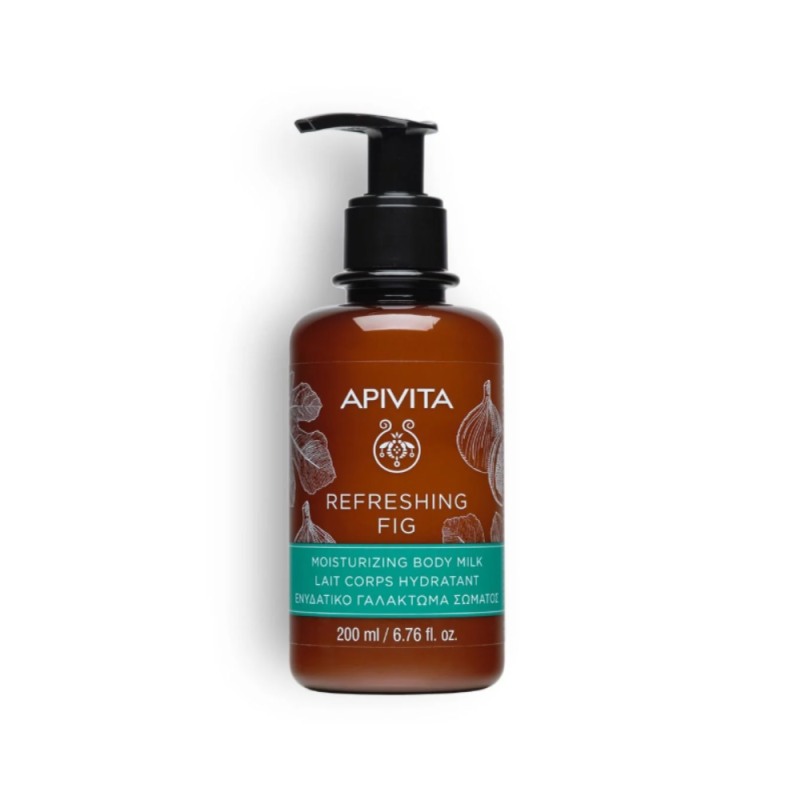 Refreshing Fig Leche Corporal Hidratante con Higo, 200 ml. - Apivita