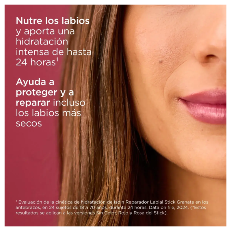 Reparador Labial Stick Granate, 4 g. - Isdin
