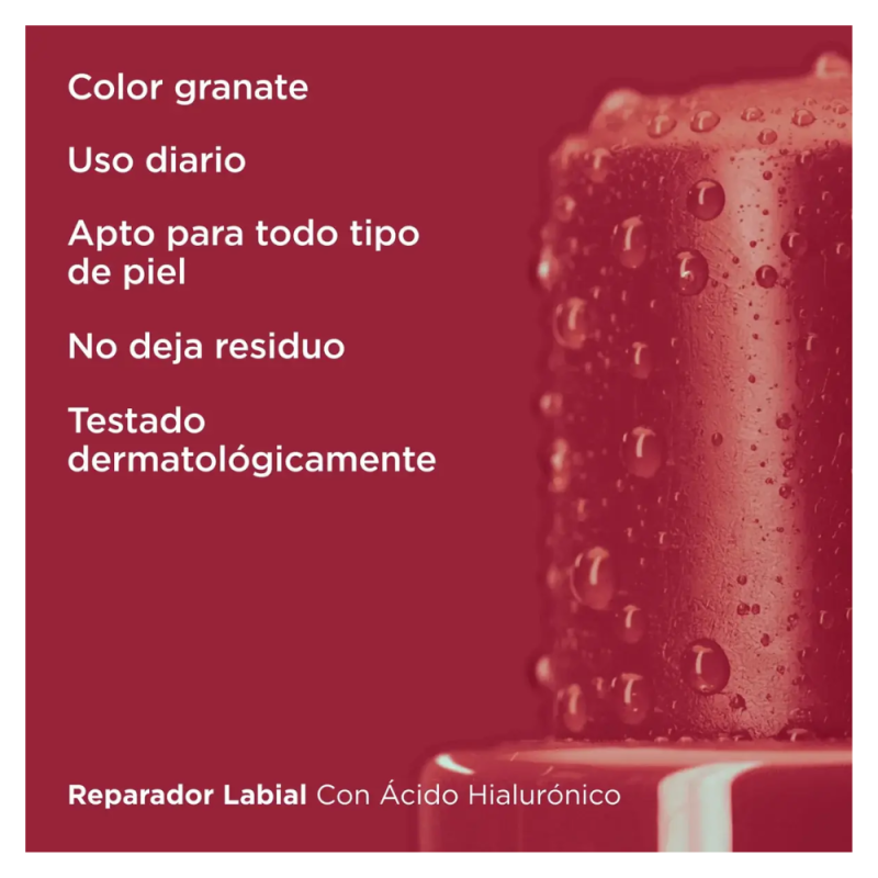 Reparador Labial Stick Granate, 4 g. - Isdin