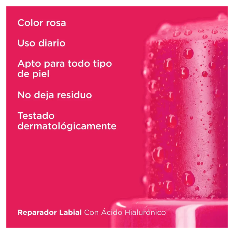 Reparador Labial Stick Rosa, 4 g. - Isdin