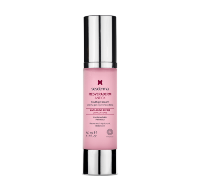 Resveraderm Antiox Crema Gel Rejuvenecedora, 50 ml. - Sesderma