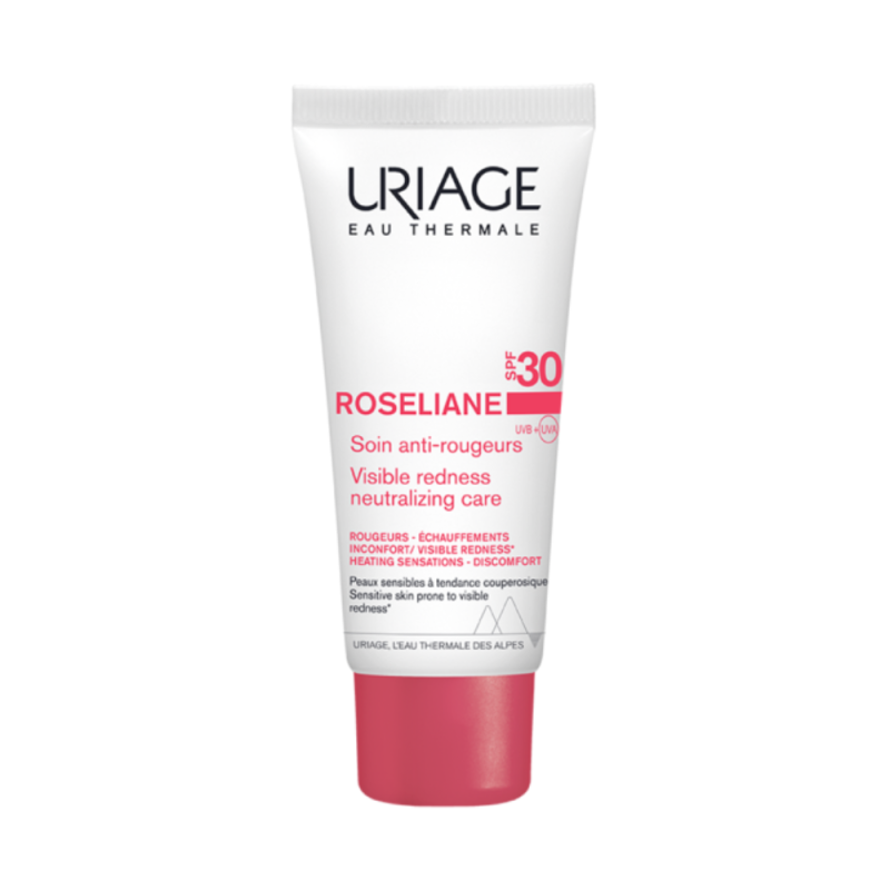 Roséliane Crema Rica Anti-rojeces SPF30, 40 ml - Uriage