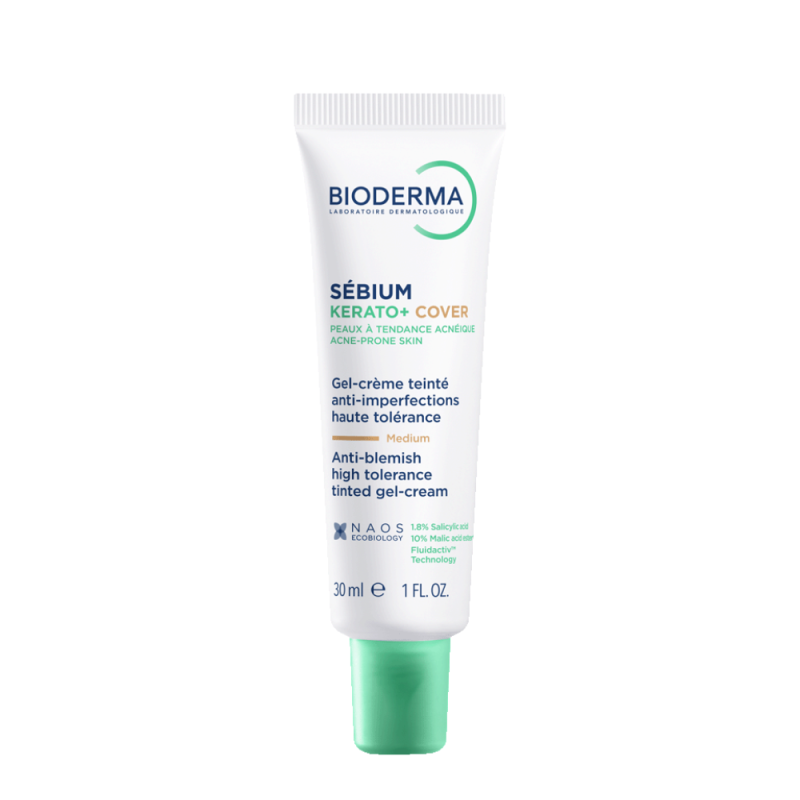 Sébium Kerato+ Cover, 30 ml. - Bioderma