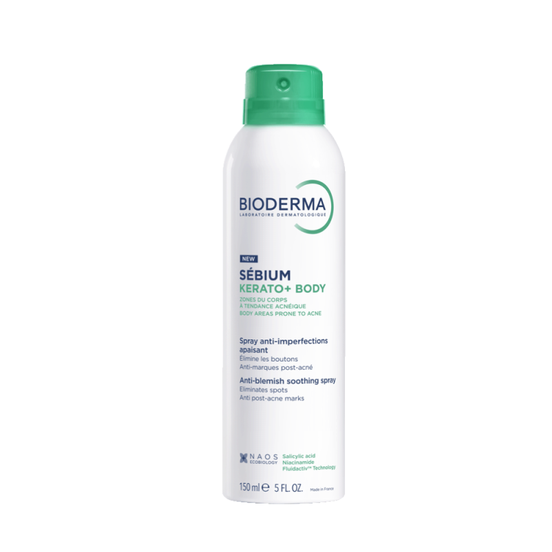 Sébium Kerato+ Body Spray, 150 ml. - Bioderma