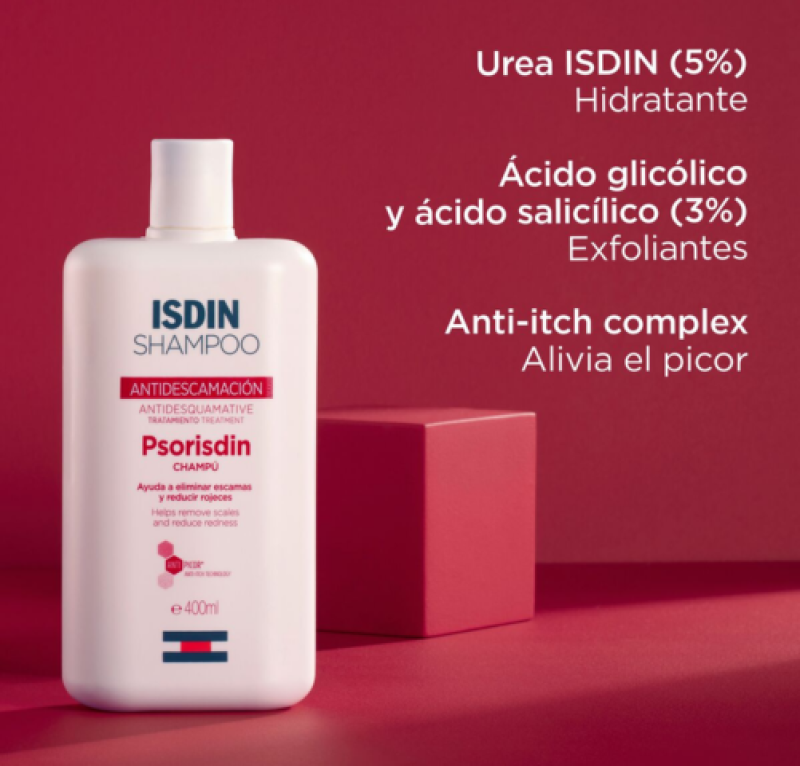 Psorisdin Champú Antidescamación. 400 ml - Isdin