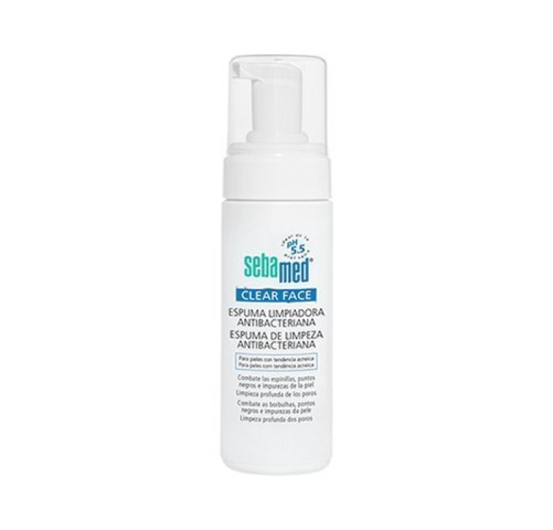 Clear Face Espuma Limpiadora, 150 ml. - Sebamed 