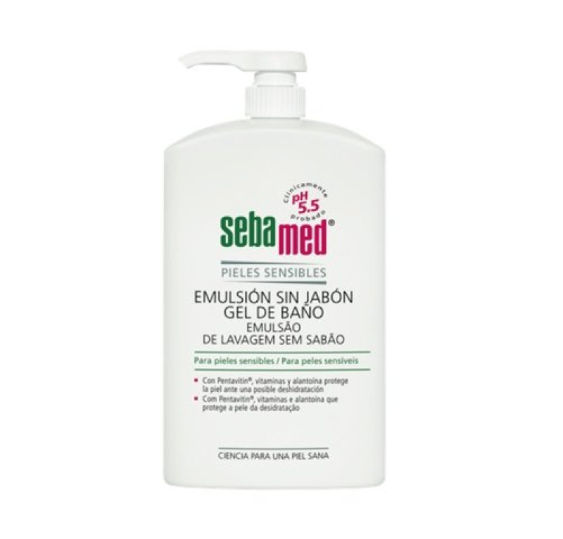 Emulsión sin Jabón, 1000 ml. - Sebamed
