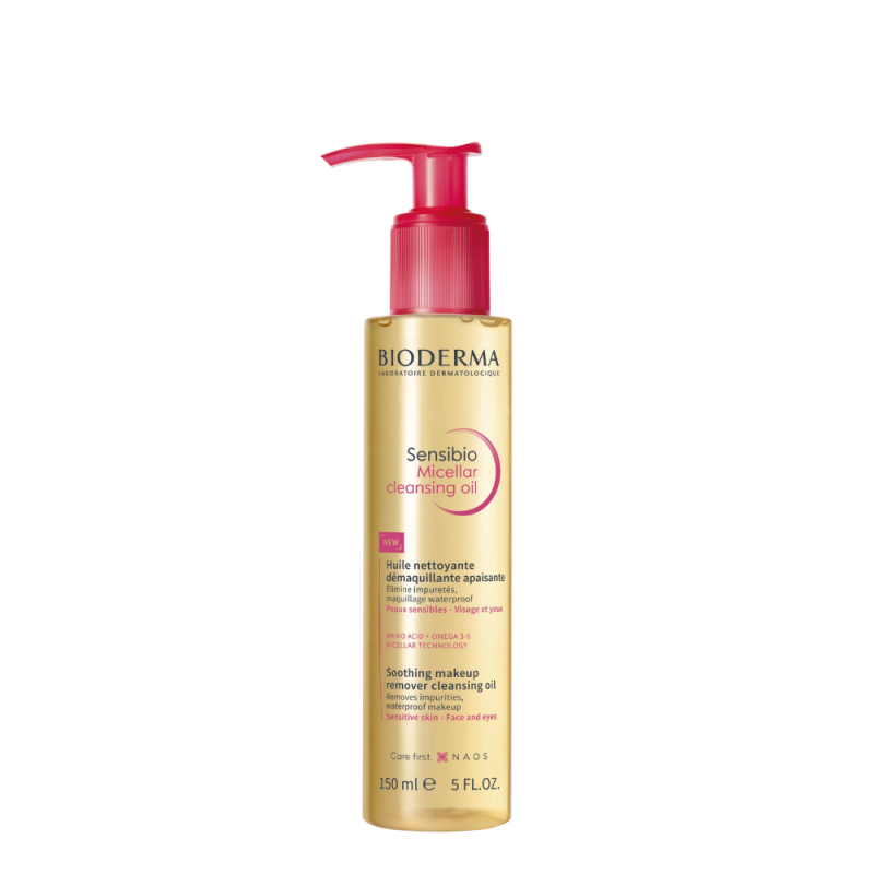 Sensibio Aceite Micelar Limpiador, 150 ml. - Bioderma 