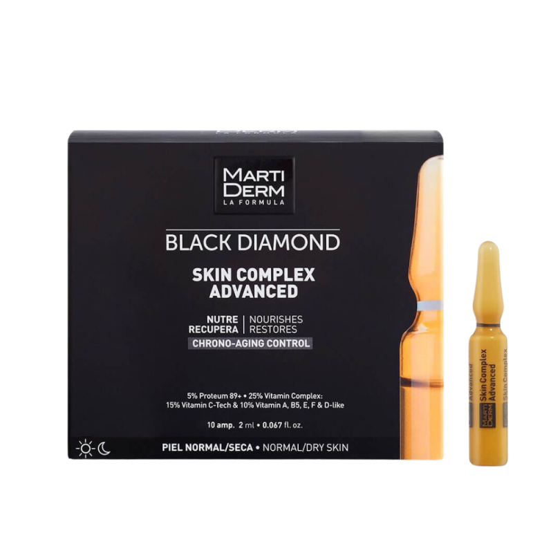 Black Diamond Skin Complex Advanced, 10 amps. - Martiderm