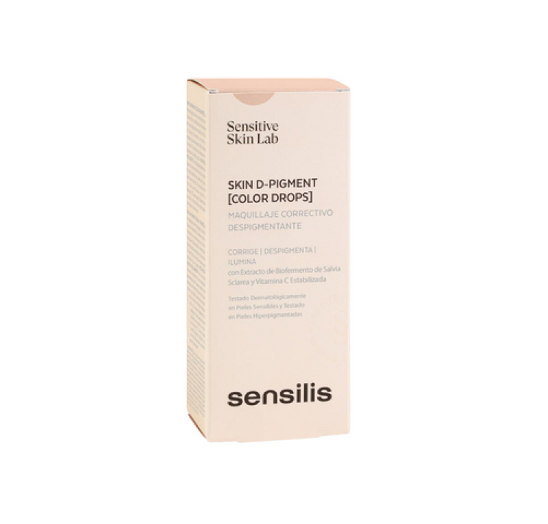 Skin D-Pigment [Color Drops] 04_Beige Doré, 30 ml. - Sensilis