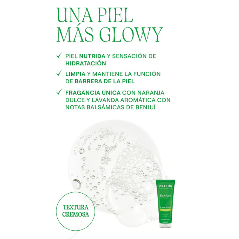 Skin Food Gel de Ducha Cremoso, 200 ml. - Weleda