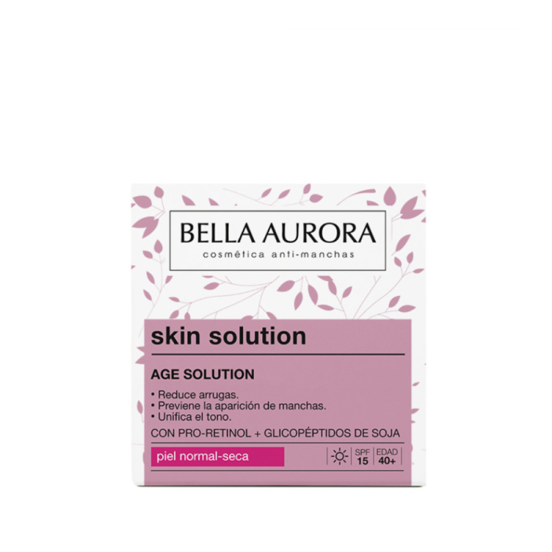 Skin Solution Age Día Crema Antiarrugas Reafirmante, 50 ml. - Bella Aurora