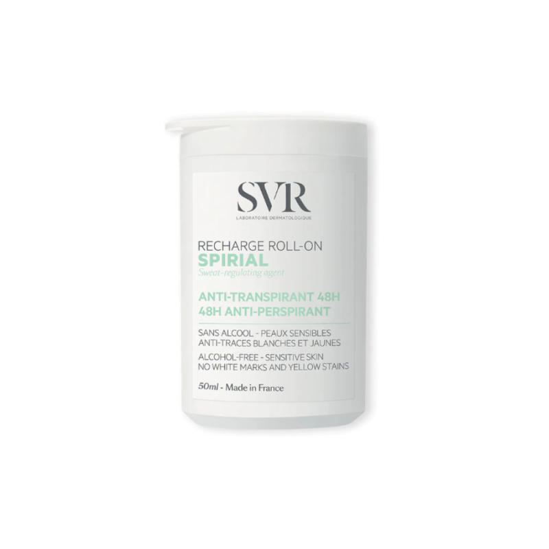 Spirial Recarga Roll-on Desodorante  Anti-transpirante 48 h. 50 ml. - SVR
