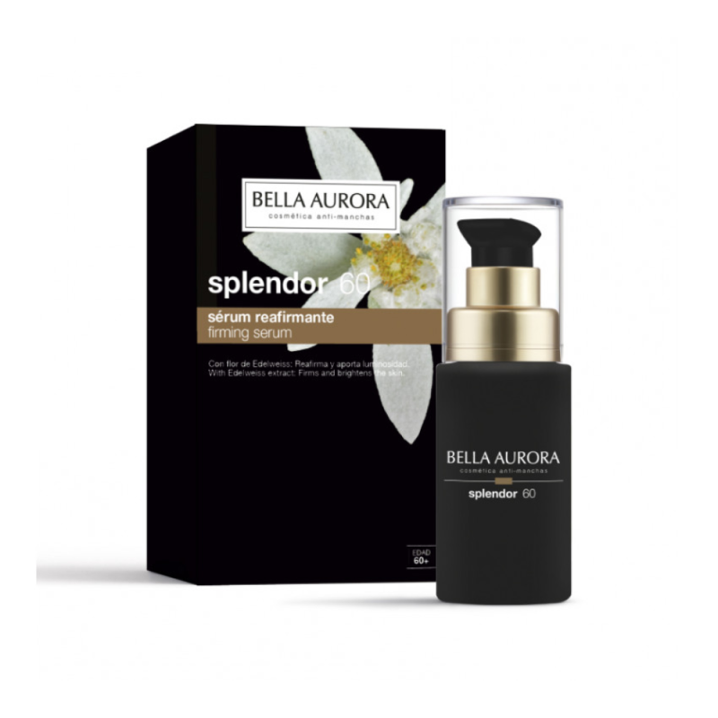 Splendor +60 Sérum Hidratante y Reafirmante Antiedad, 30 ml - Bella Aurora Labs