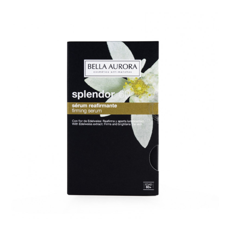 Splendor +60 Sérum Hidratante y Reafirmante Antiedad, 30 ml - Bella Aurora Labs