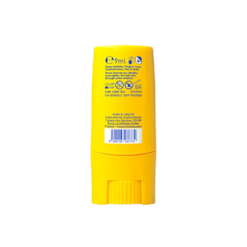 Stick Solar alta Protección SPF50, 9 ml. - Mustela