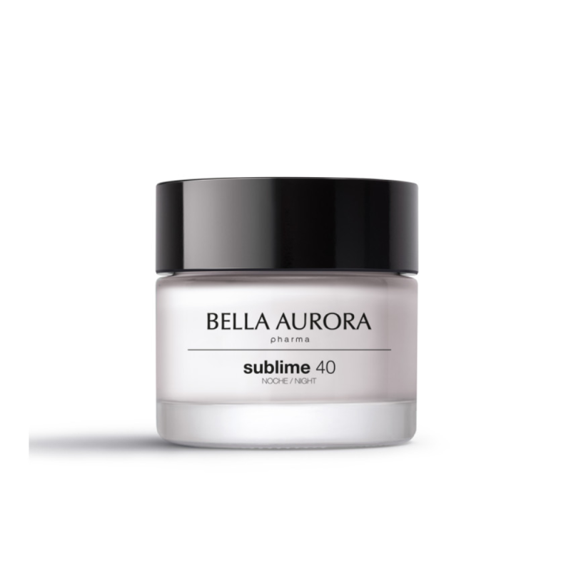 Sublime 40 Noche Crema Antioxidante Anti - Edad, 50 ml - Bella Aurora Labs