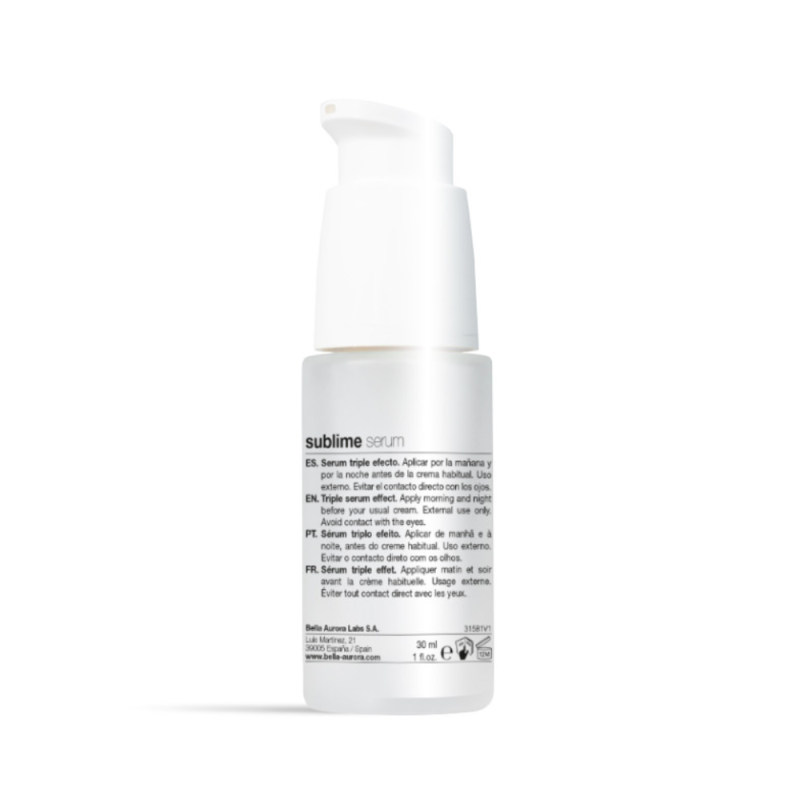 Sublime Sérum Triple Efecto, 30 ml. - Bella Aurora