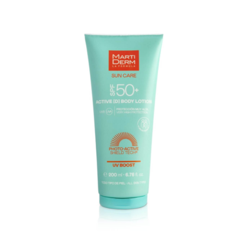 Sun Care Active (D) Body Lotion SPF50+, 200 ml. - Martiderm