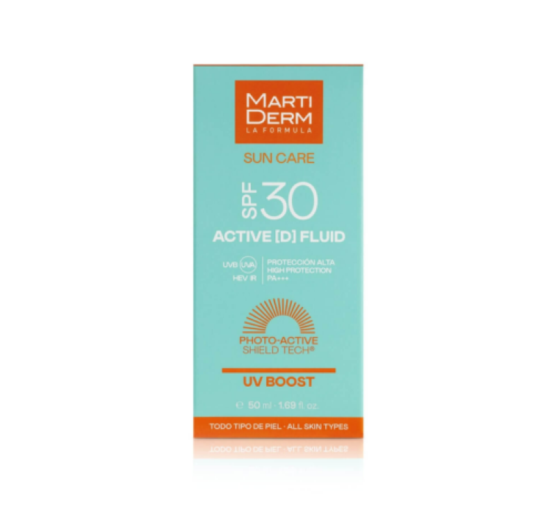 Sun Care Active (D) Fluid SPF30, 50 ml. - Martiderm