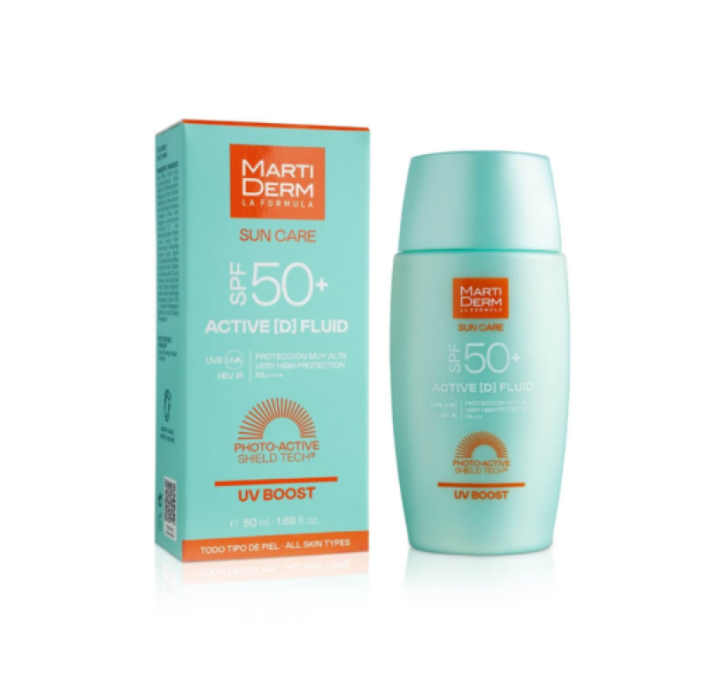 Sun Care Active (D) Fluid SPF50+, 50 ml. - Martiderm