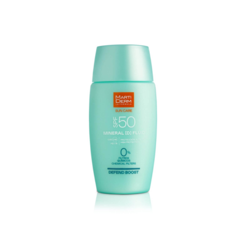 Sun Care Mineral (D) Fluid SPF50, 50 ml. - Martiderm