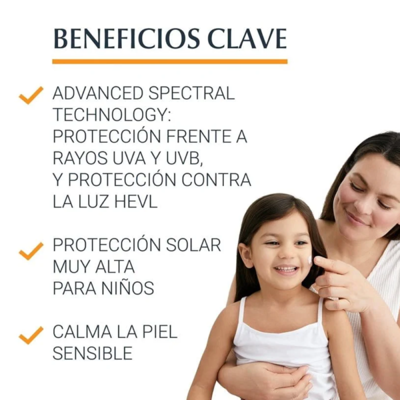 Sun Kids Sensitive Protect Spray FPS 50+, 200 ml. - Eucerin