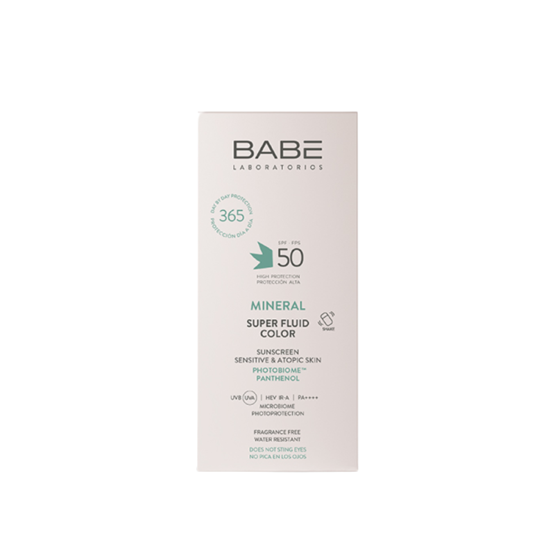 Super Fluid SPF 50 Mineral Color, 50 ml. - BABE