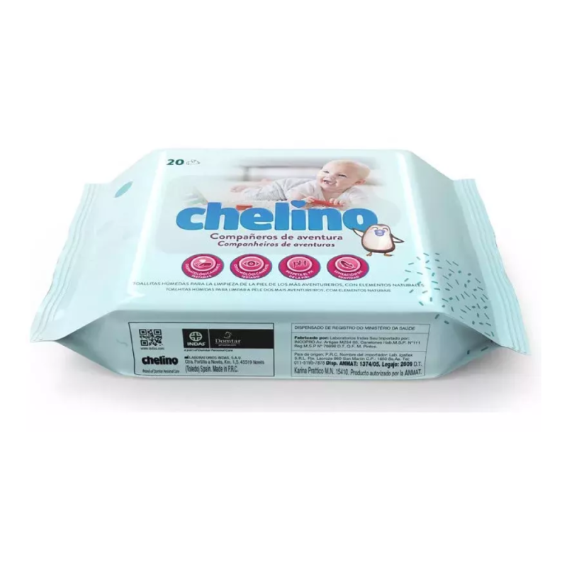 Toallitas Chelino, 20 unidades. - Chelino