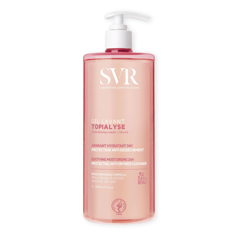 Topialyse Gel de Ducha, 1 L. - SVR