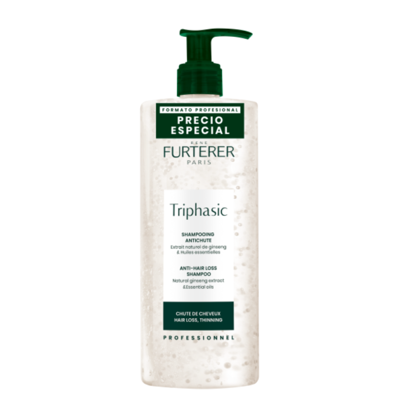 Triphasic Champú Anticaída Estimulante con Aceites Esenciales, 500 ml. - René Furterer